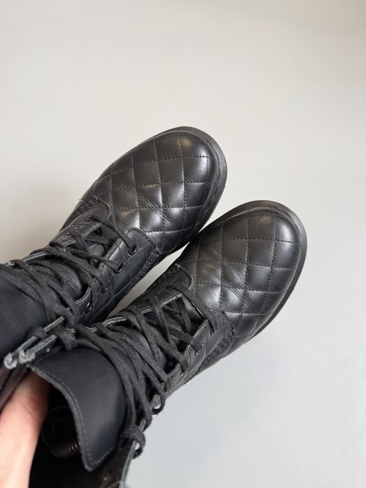 women dr martens boots black leather 38