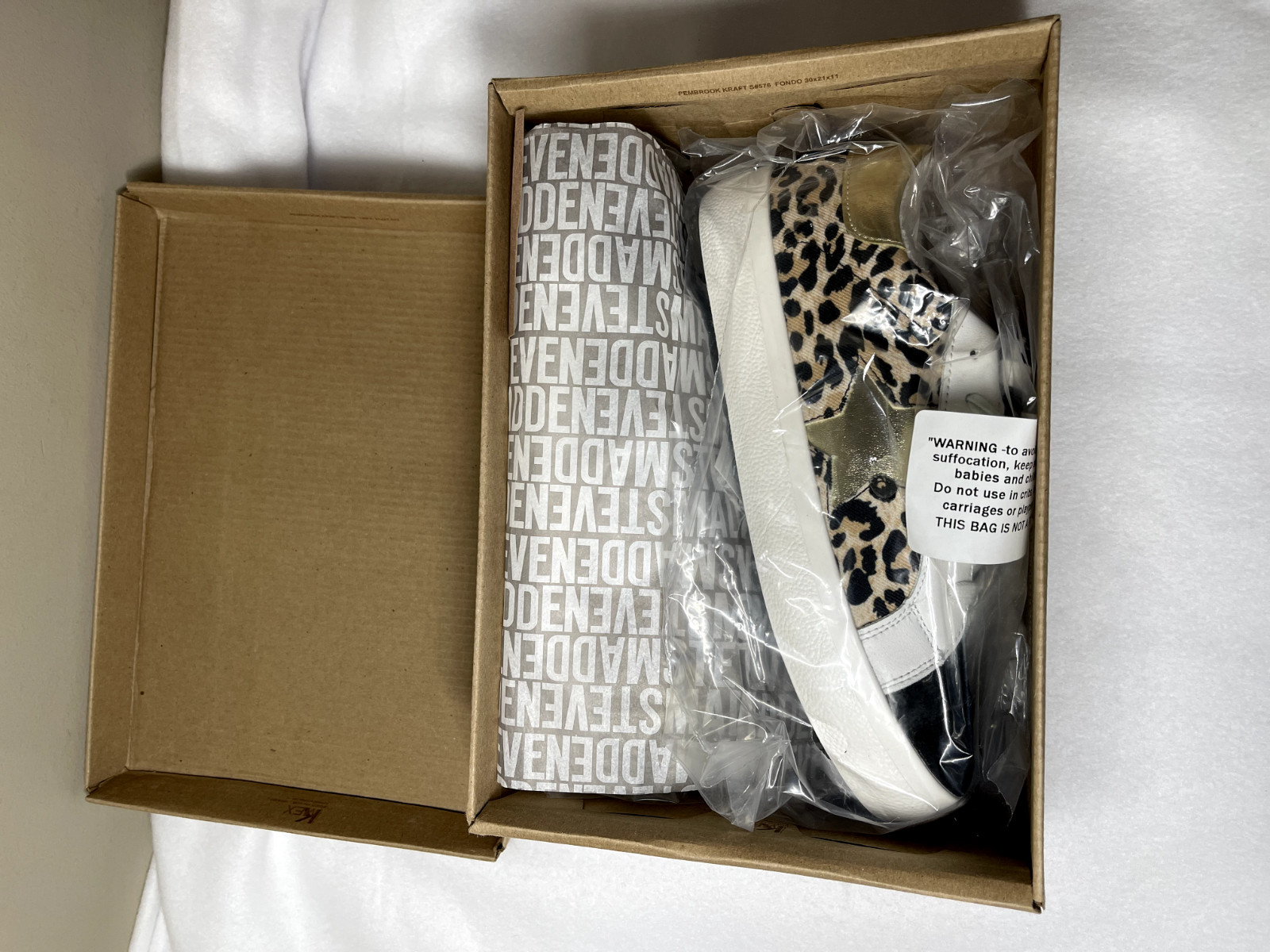 Steve Madden Women’s Starling Casual and Fashion Sneakers 9.5 Medium (B,M)