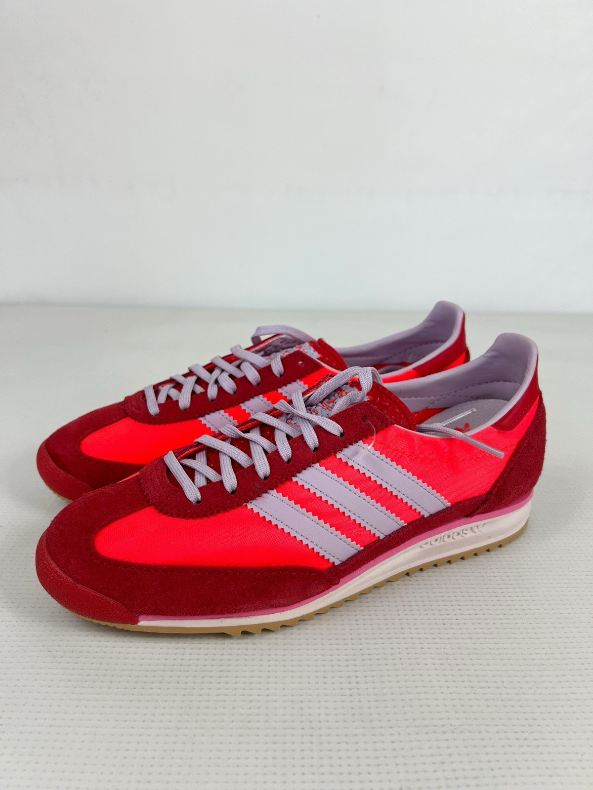 Adidas Women’s SL72 OG Originals Size 6 Solar Red Lavender JH7392 Athletic New