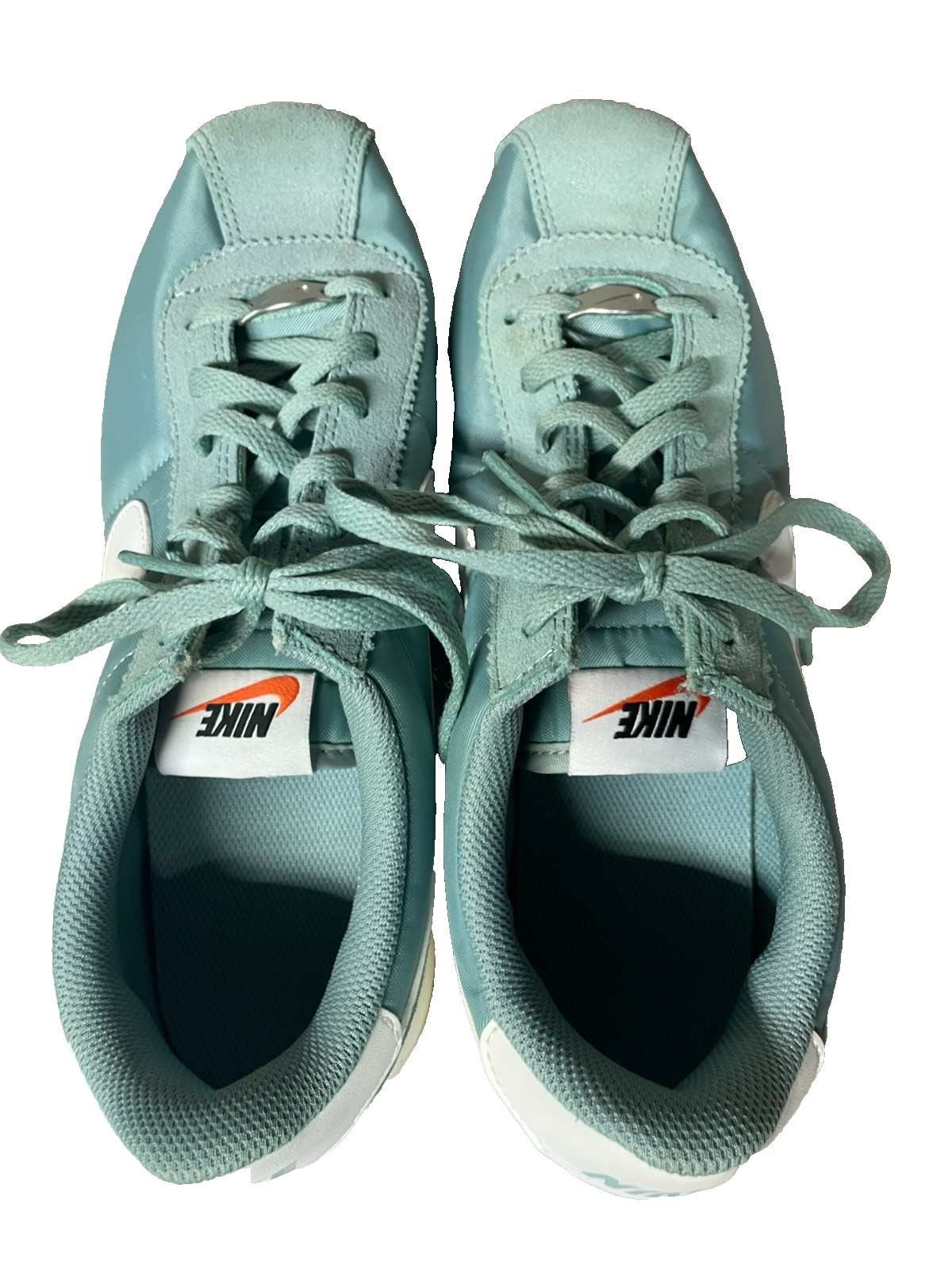 Nike Cortez Textile Womens/Girls Running Shoes: Teal: Size 7Y