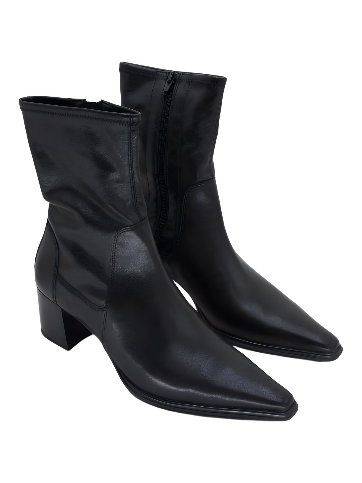Vagabond Shoemakers Giselle Ankle Boot Pointed Toe Black Sz US 11M EU 41