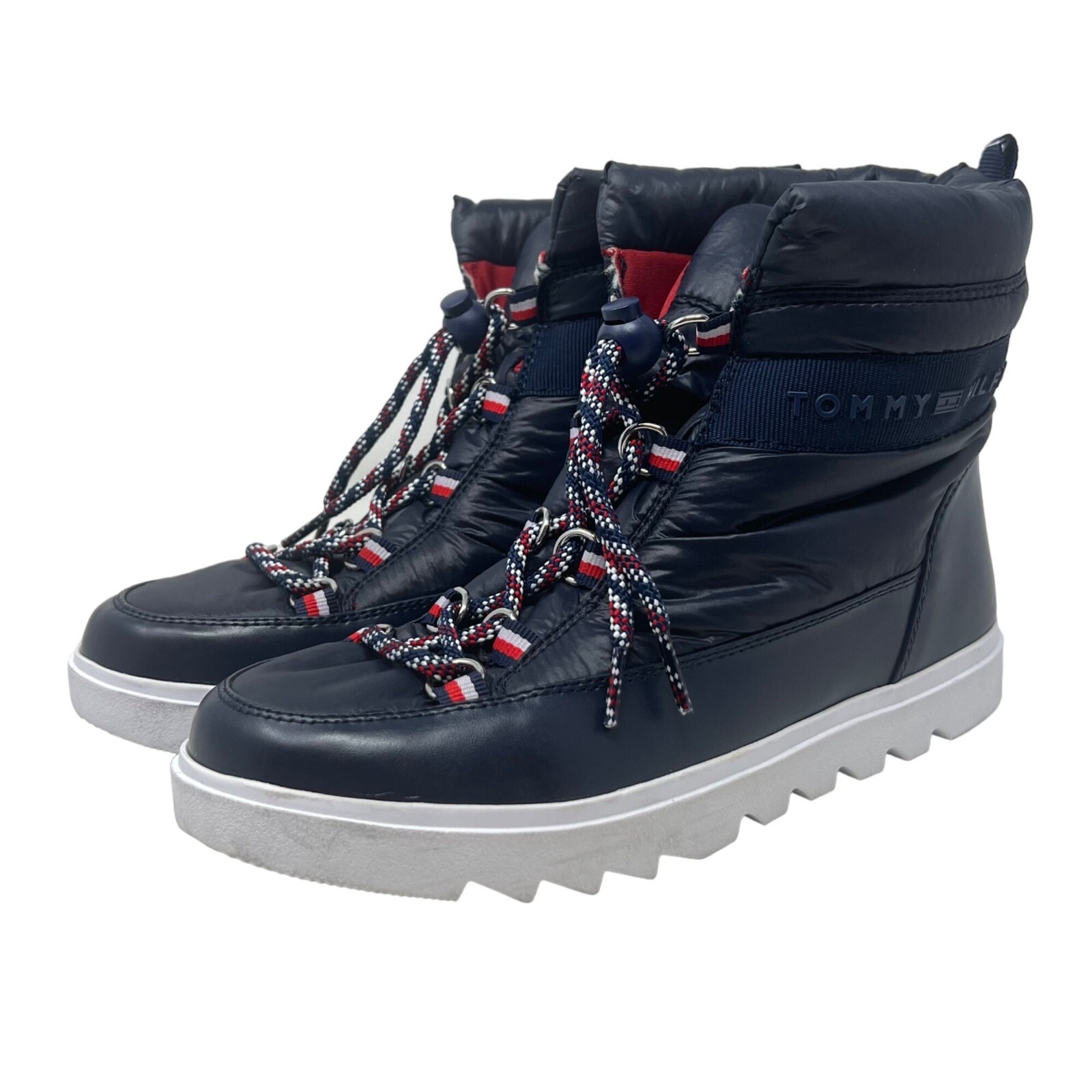 Tommy HIlfiger Saymina Women Puffer Snowboot Blue 8 Streetwear Gorpcore Hipster