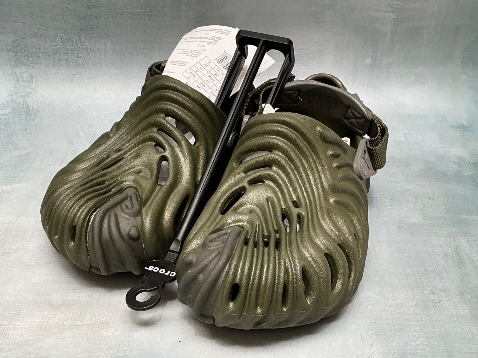 Crocs Salehe Bembury Pollex Cucumber Army Green Clog W/8 M/6 NWT