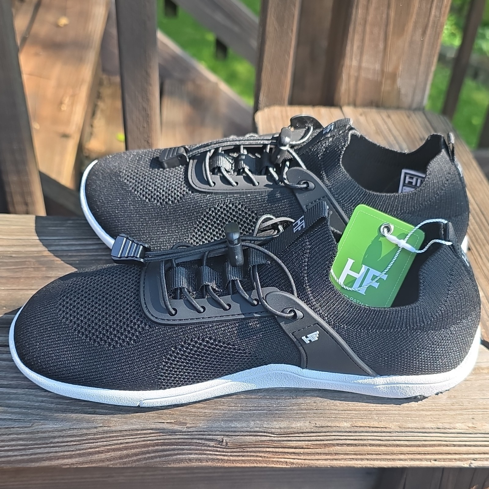 HF HIKE Theora Shoes Barefoot sneaker black Womens 7.5 Men’s 5.5 EU 38-5 New
