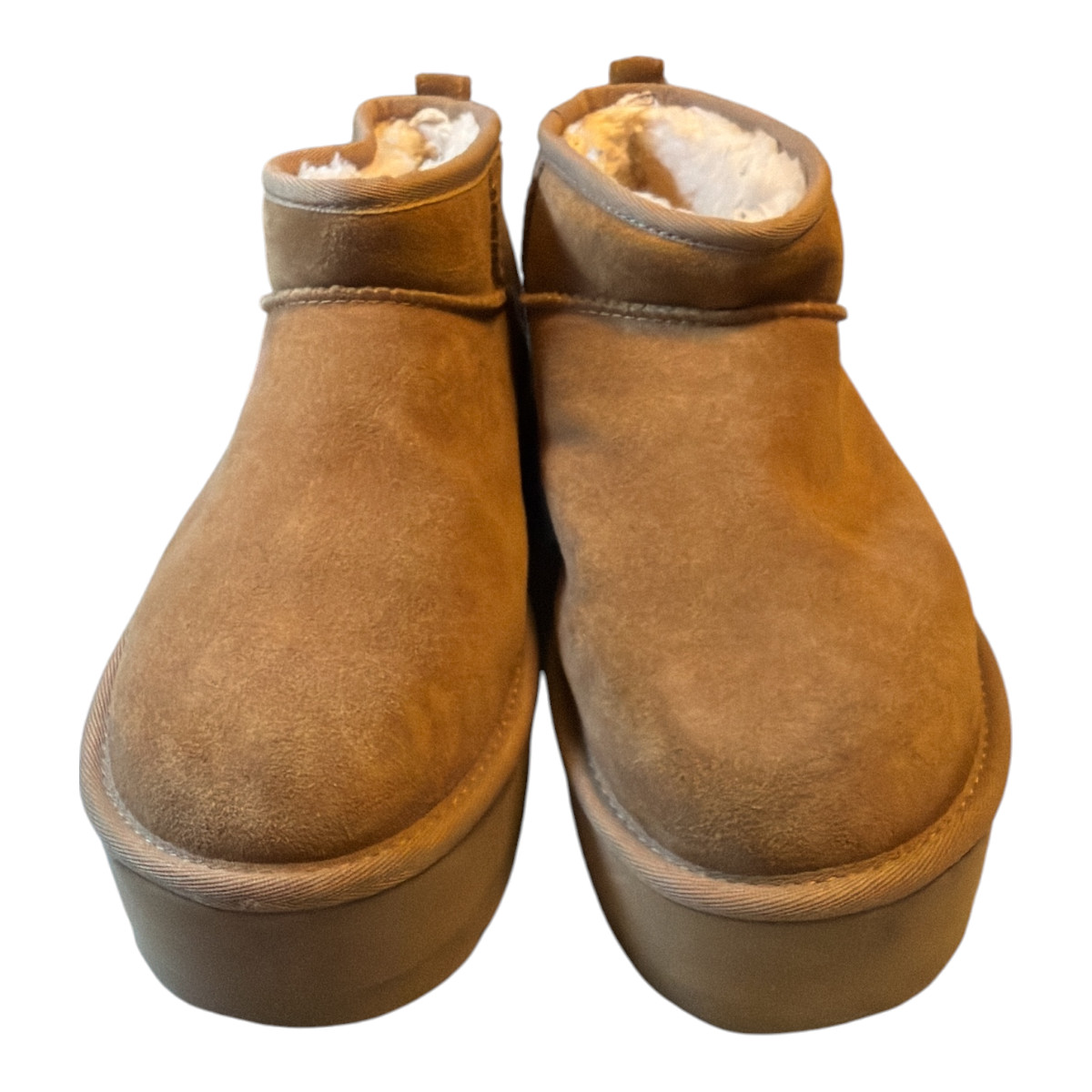 Ugg Classic Ultra Mini Women’s Size 10 Chestnut Boots 1135092 EUC