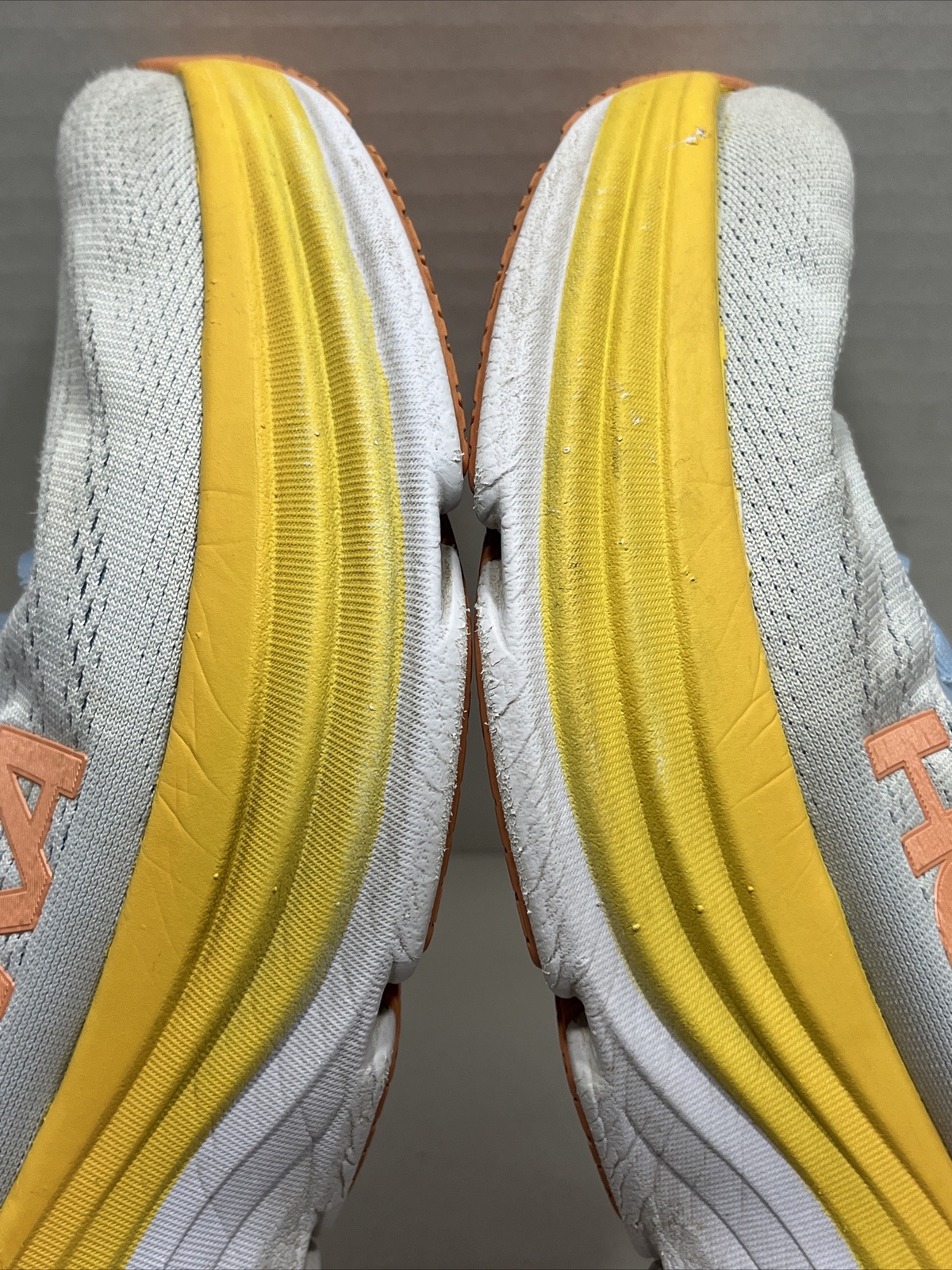 Hoka One One Womens Bondi 8 1127952 SSCA Running Shoes Sneakers US Size 10.5B