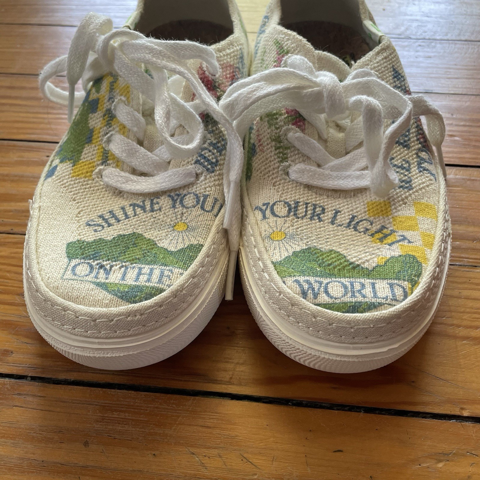 VANS Circle Vee Eco Theory Eco Positivity Shine Your Light 6 Sneakers Hemp