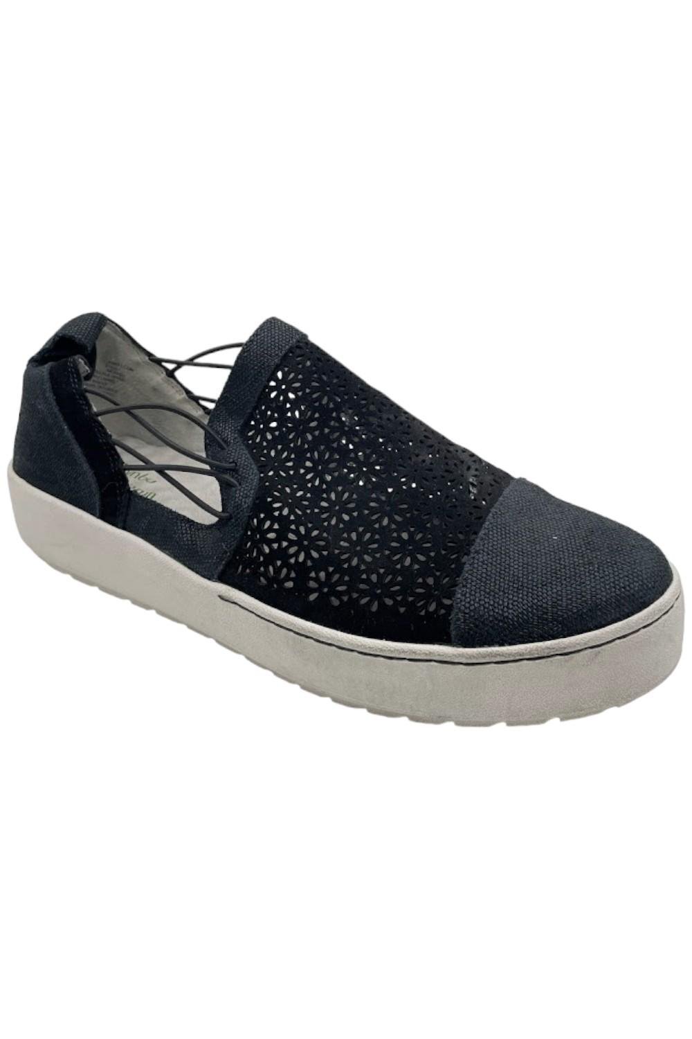 Jambu Erin Suede Casual Step-In Sneaker Black