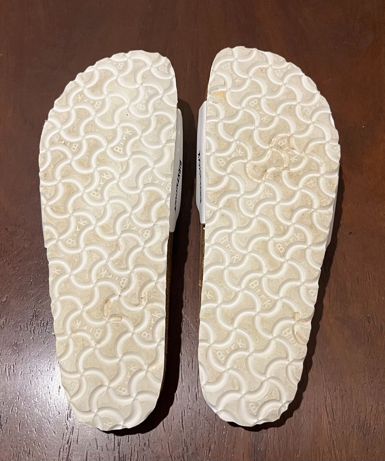 White Birkenstock Madrid Sandals – size 40, great condition, original