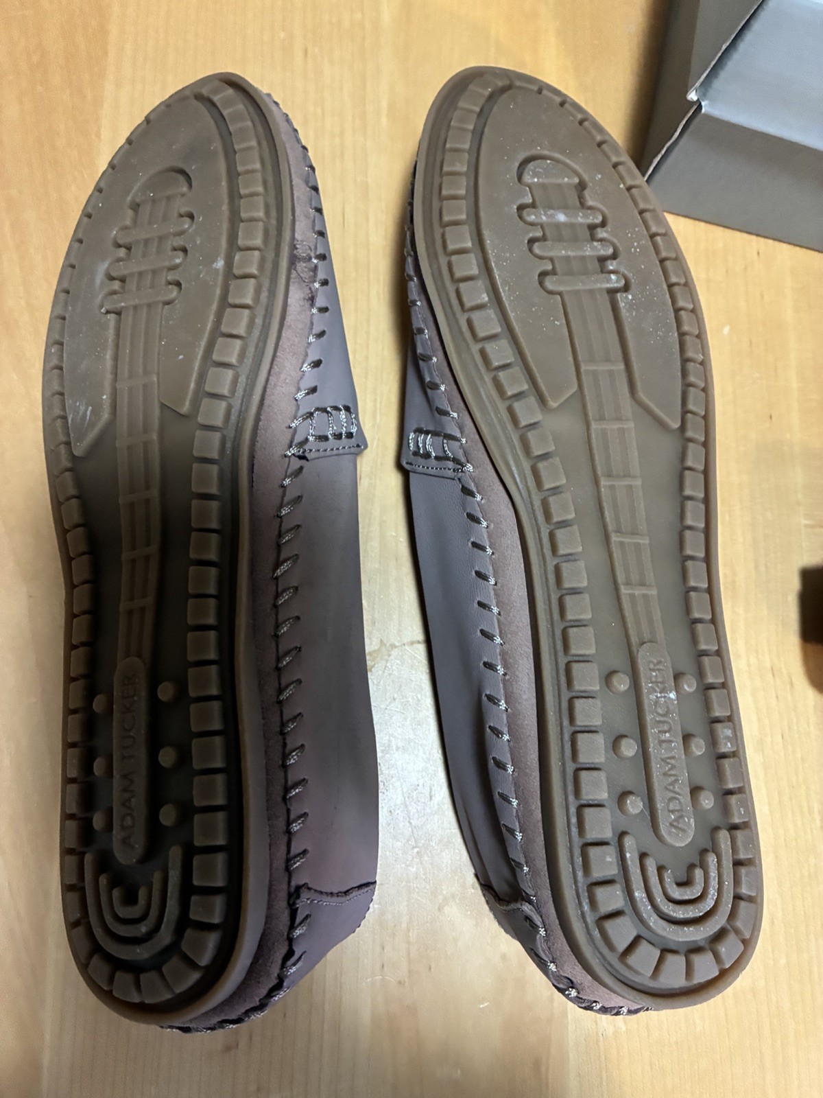 WOMEN’S FLATS- 8.5 – NUBUCK – ROSEWOOD – STYLE SOLO-NR ADAM TUCKER BY ME, TOO