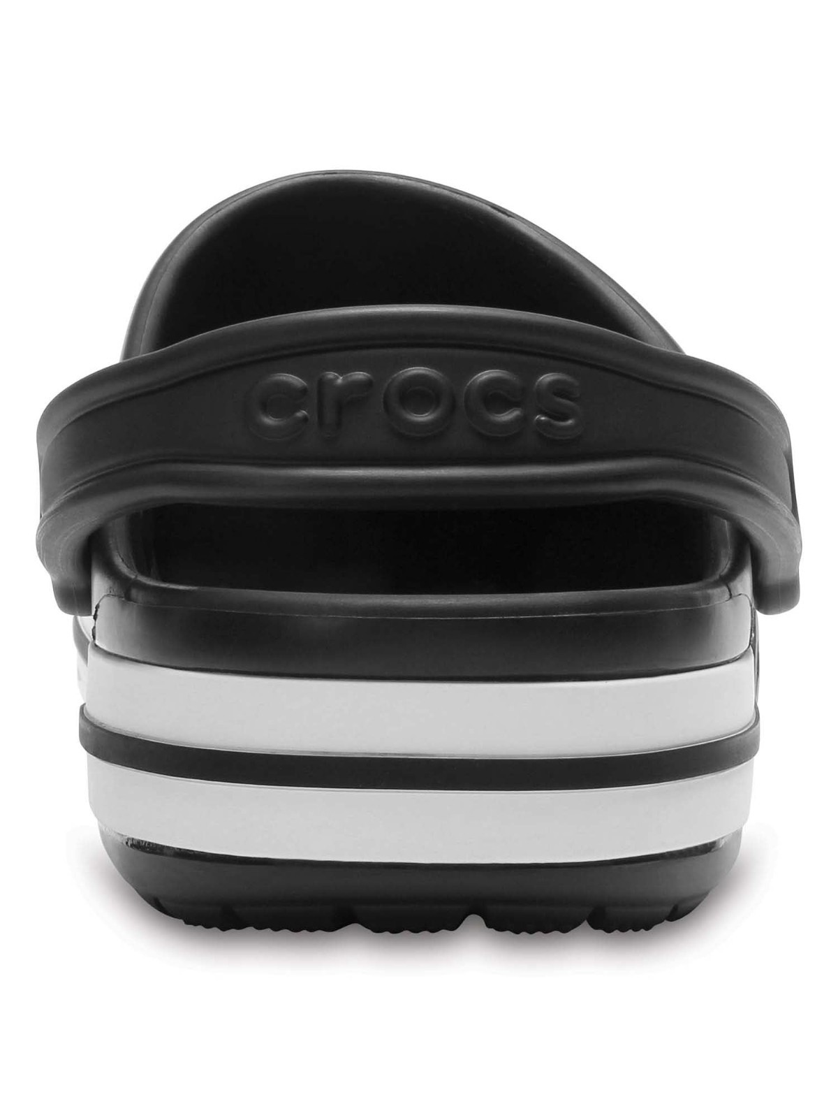 Crocs Unisex Classic Clogs Ultra Light Slip-On Bayaband Black White W8 / M6