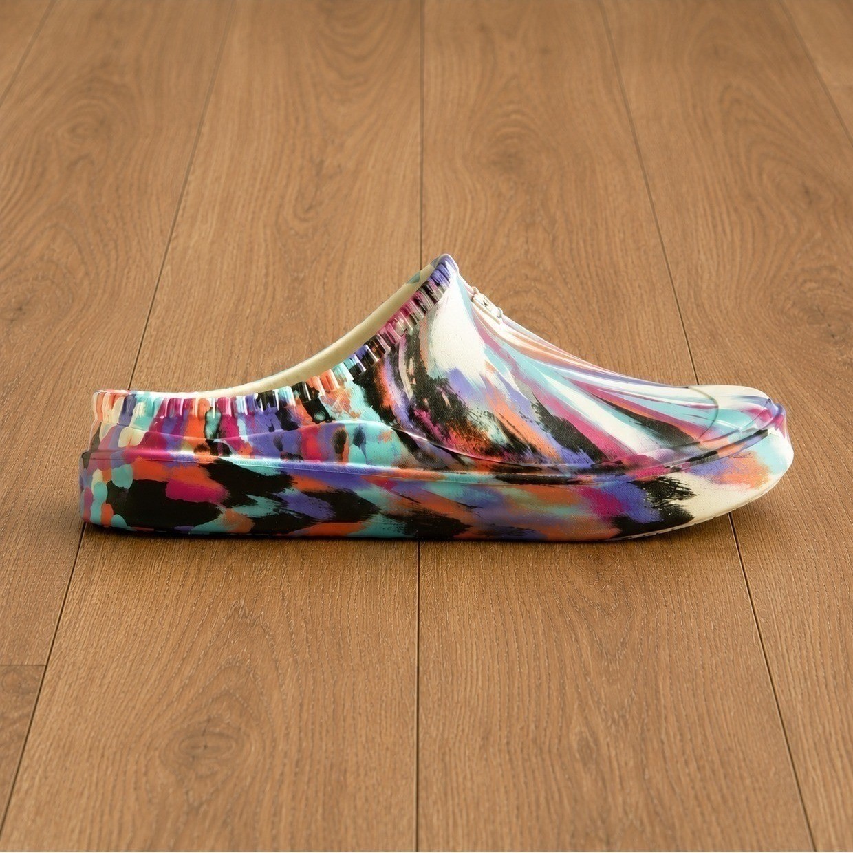 Hunter Bloom Algae Foam Clogs Marble Swirl Multicolor Unisex M11 W12 EU44 NIB