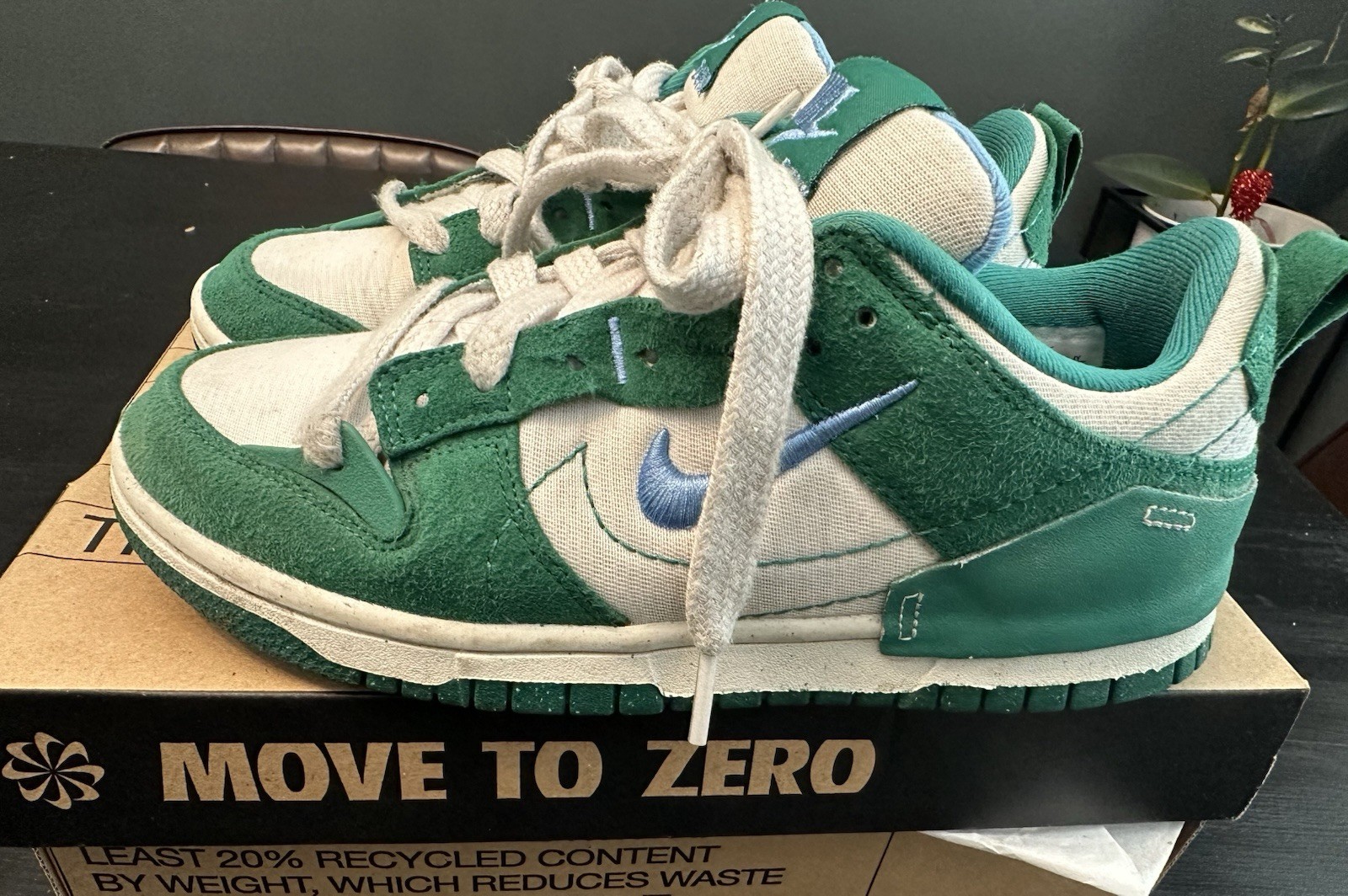 Nike Dunk Low Disrupt 2 Malachite Women’s Green Dunks Size 6.5 Women