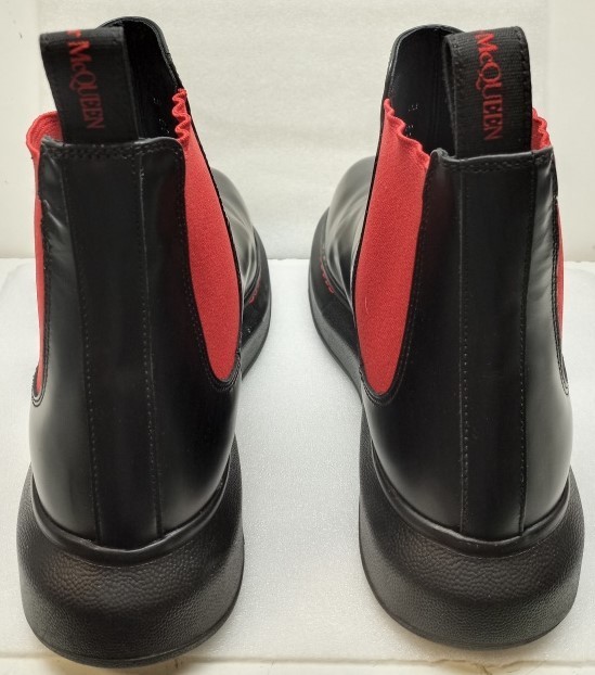 Alexander McQueen Leather Chelsea Boots Italy Made (Size: 39)