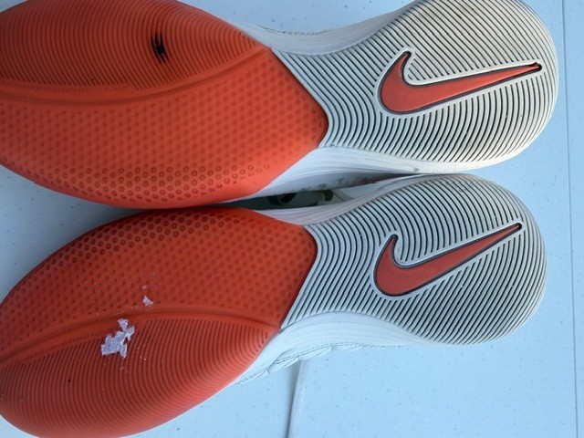 Nike LunarGato Hyperfuse Lunargato II Indoor Soccer Shoes (Phantom/Mango) size 6
