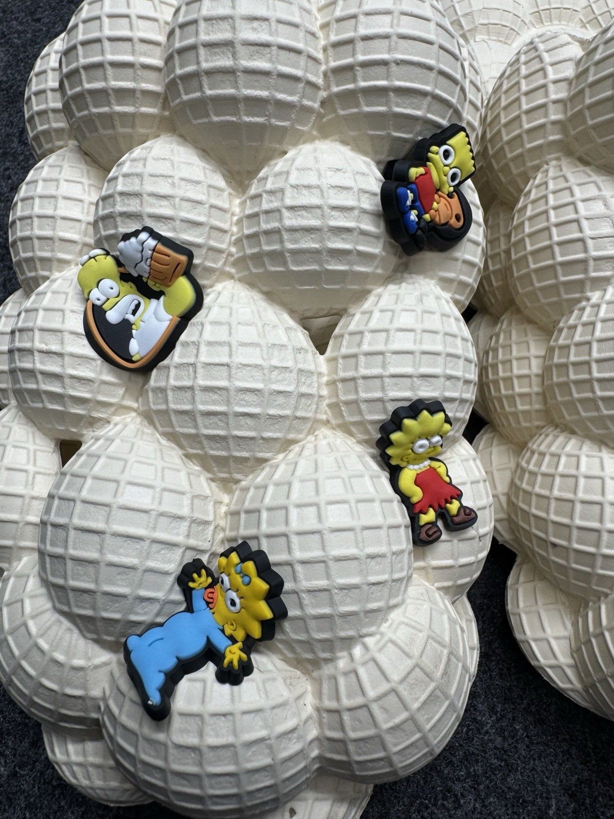 Massage Bubble Slides Slippers Nonslip Soft Golf Ball Style Size 8 Men 10 Women