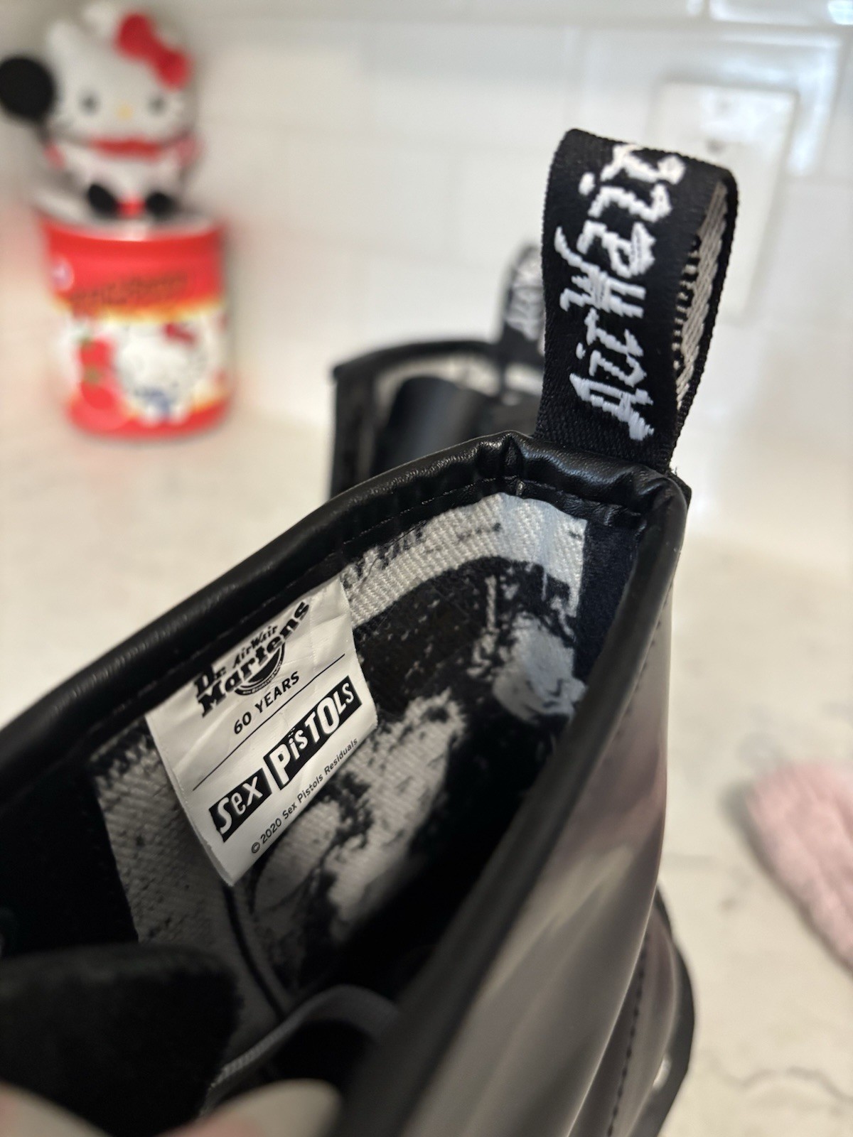 Dr. Martens 1460 x Sex Pistols «God Save The Queen» Limited Edition Boots SZ6