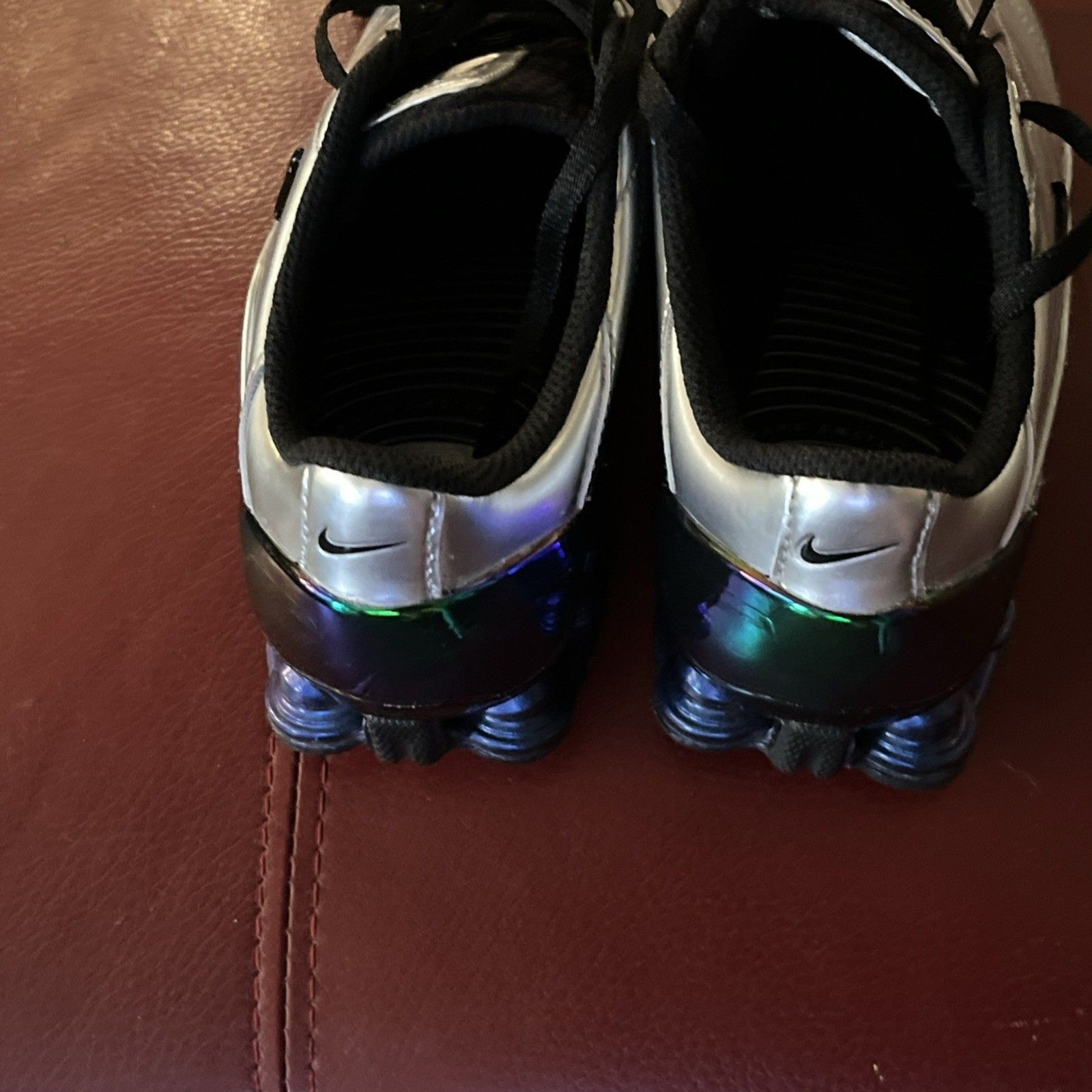 Maha Nike Total 90 Secutor Shox Magia Metallic Silver HQ5407-001 Size 5.5 Women