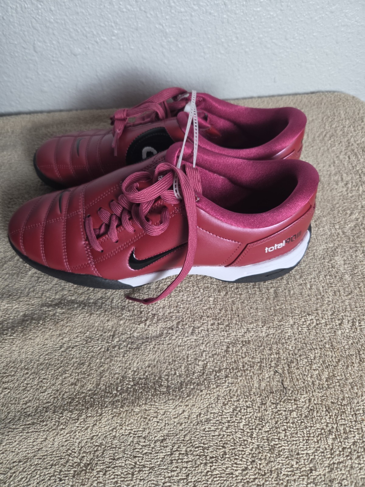 Nike Total 90 3 III «Bordeaux» sneakers Women Size 8.5 Bordeaux Red –
