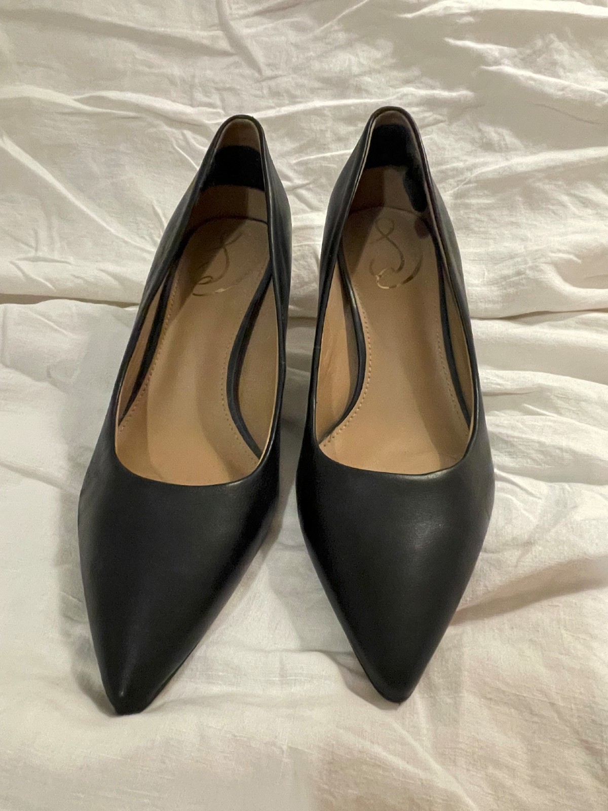 Sam Edelman Jordyn Pumps – Women’s Size 7.5 – Black Nappa Leather