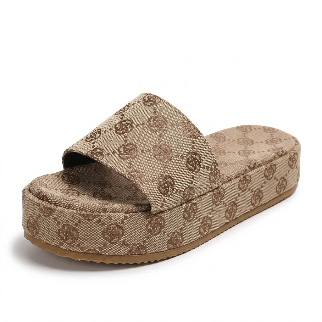 Women Platform Slide Sandals Thick Sole Summer Casual Comfort Slippers