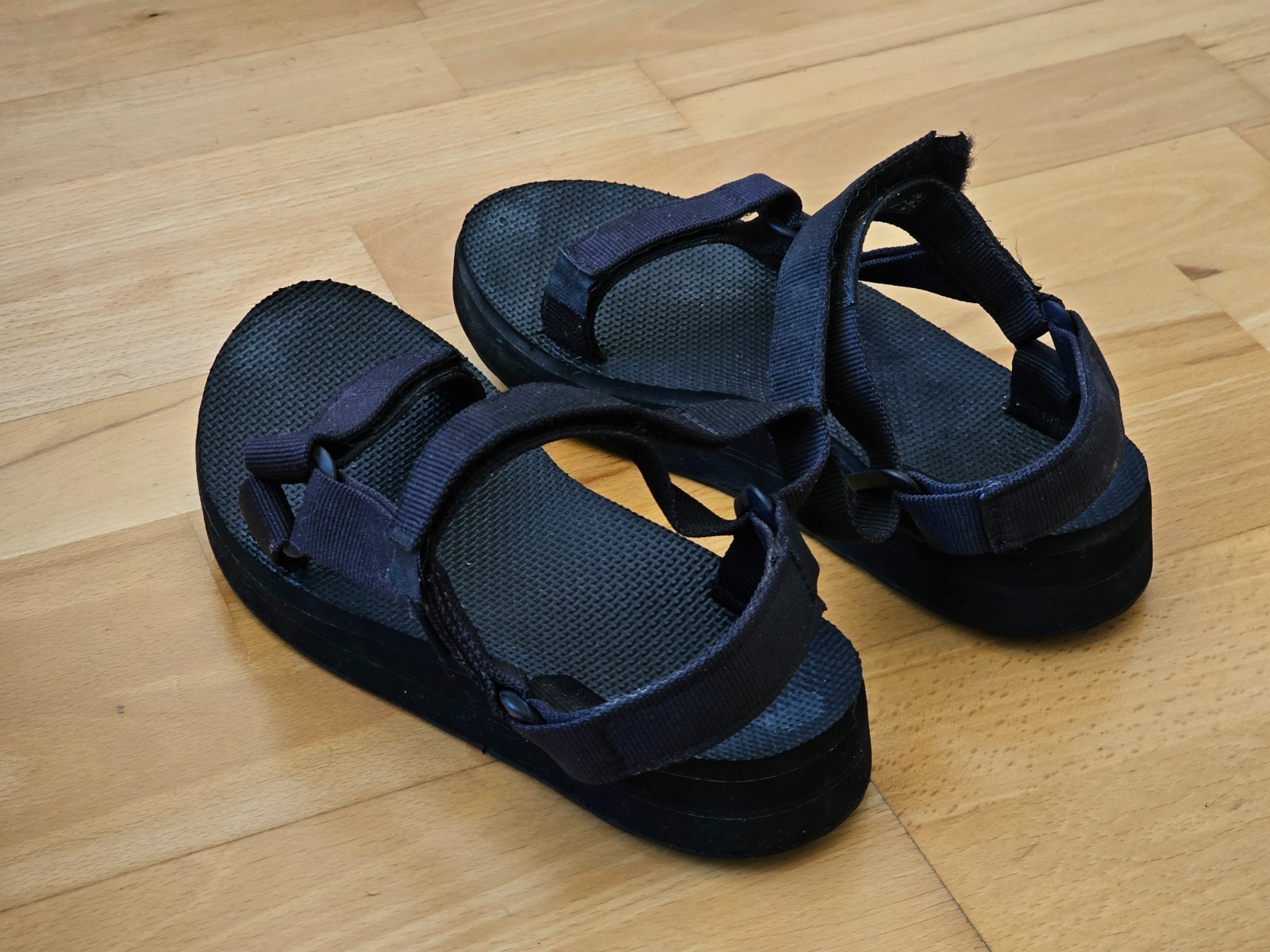 Teva Sandals Womens 6 Midform Universal Sporty Slingback Flats 1090969 Black