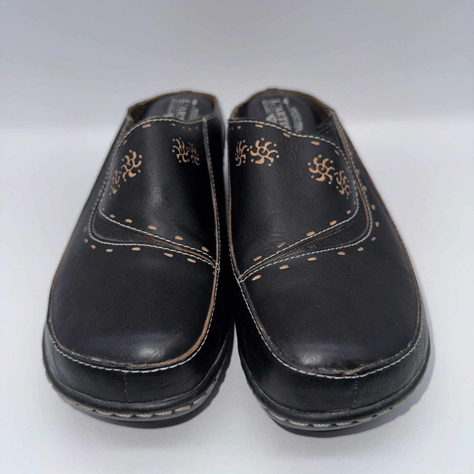 Spring Step L’Artiste Chino Clogs in Black Sz EU 40 US Sz 9