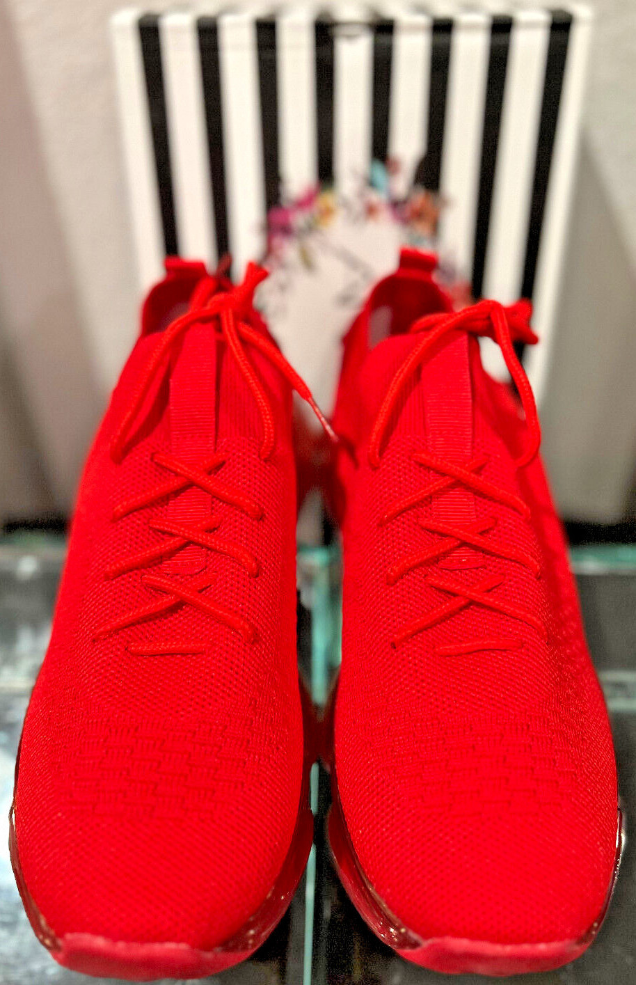 🔥🔥Anna Red Flow 19 Stretch Elastic Mesh Air Bubble Cushion – Mutiple Sizes