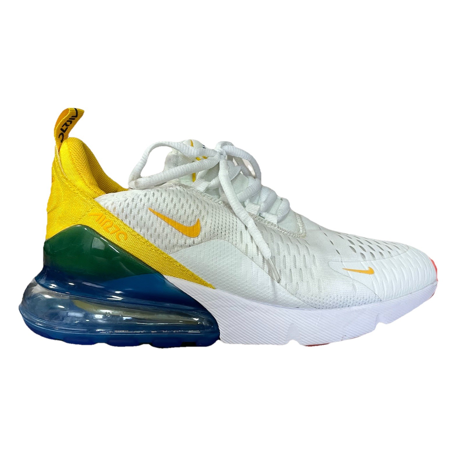 Nike Air Max 270 «Philippines» White Laser Orange AH6789-105 Women’s US Sz 7