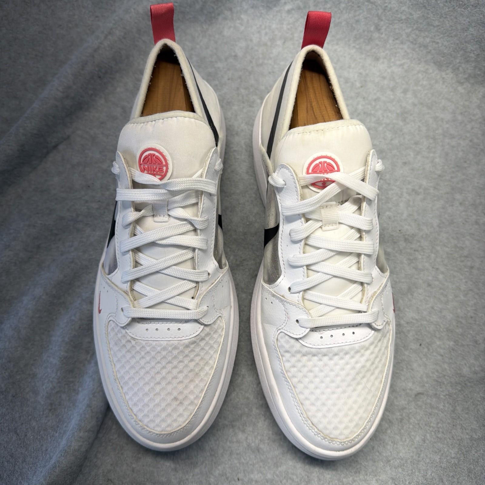 WOMENS NIKE COURT VISION ALTA TXT WHITE BLACK SEA CORAL SNEAKERS SHOES 11