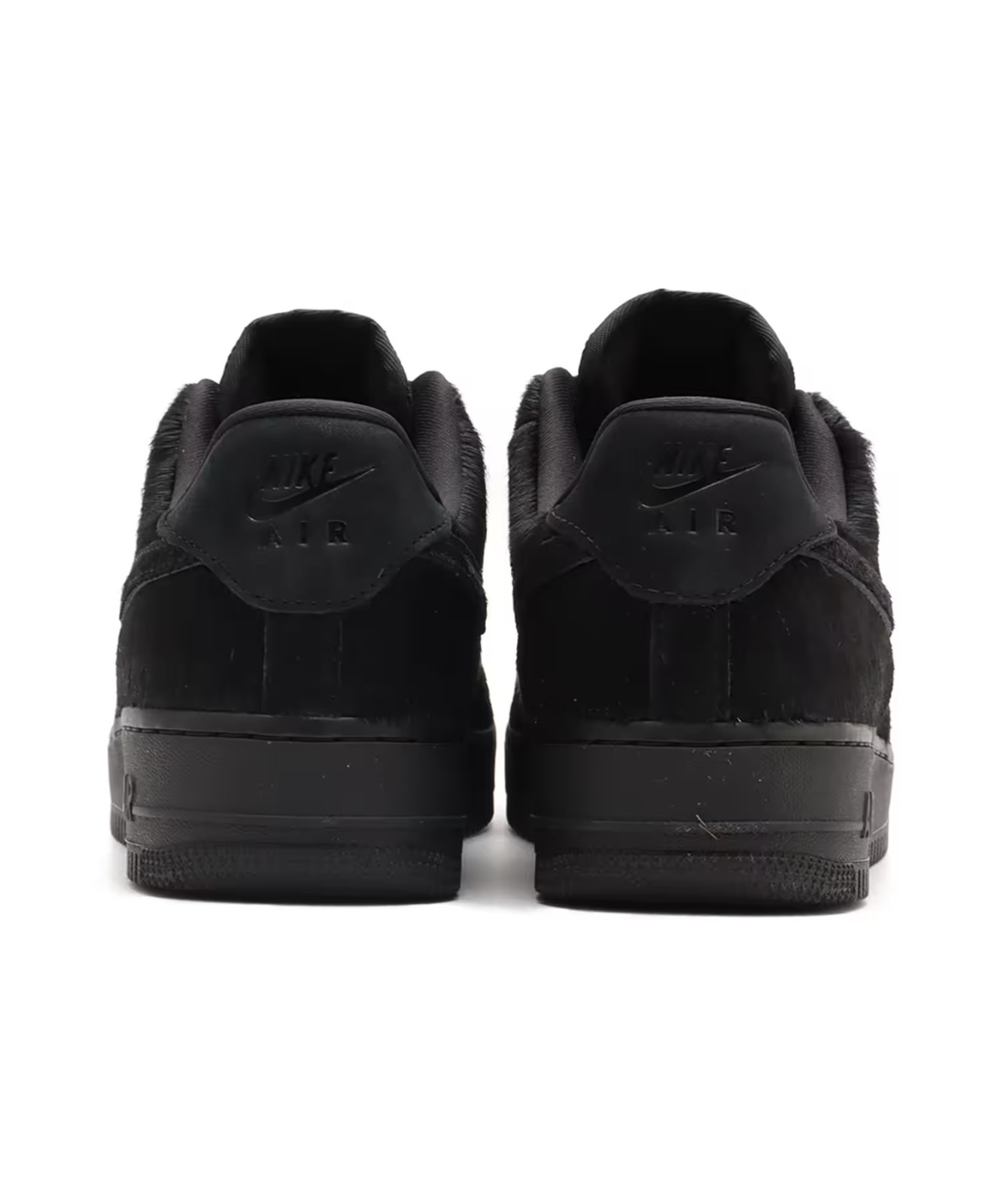 II7398-001 Nike Air Force 1 Low Faux Pony Hair Black (Women’s)