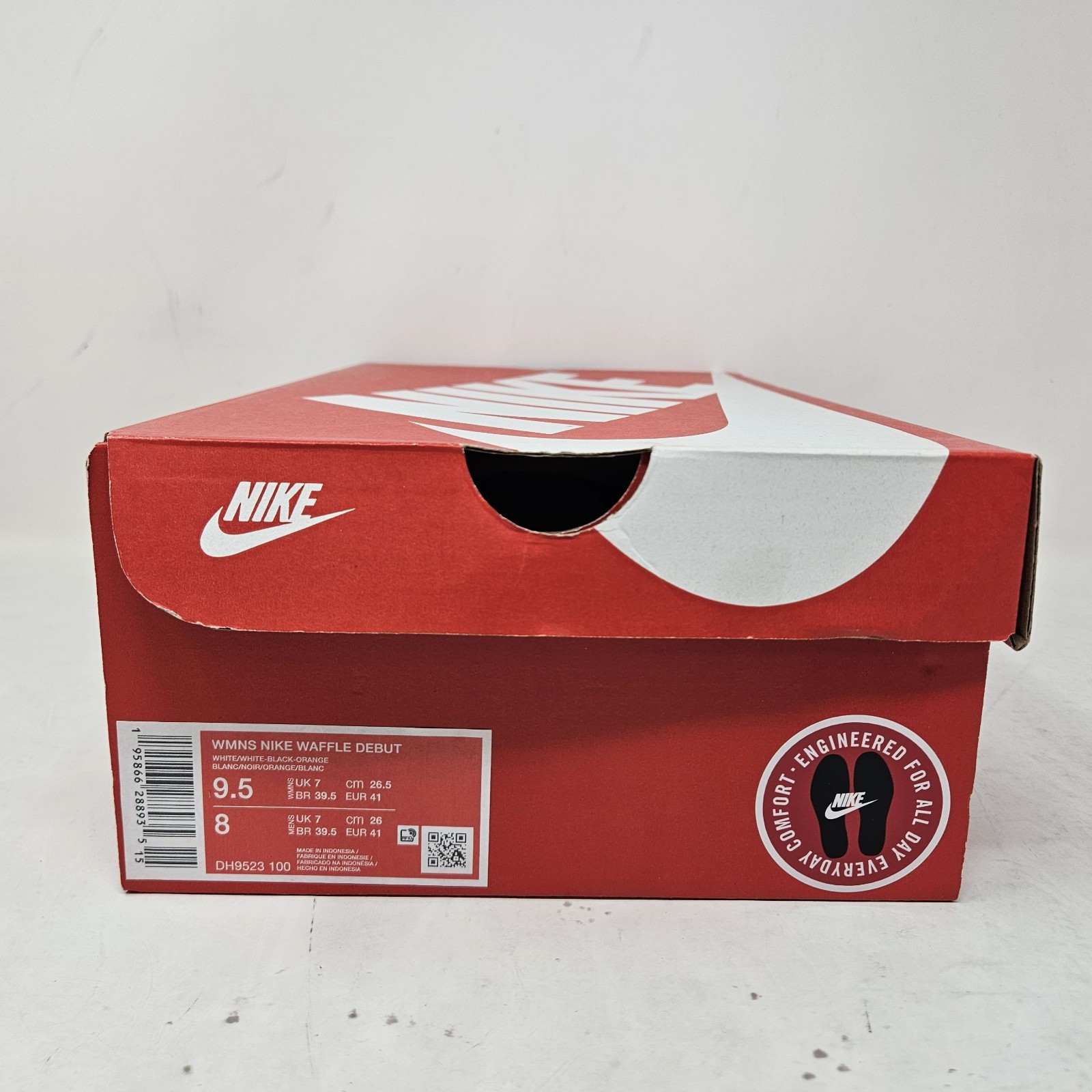 Nike Waffle Debut ‘White Grey’ Comfy Casual Shoe / DH9523-100 / Women’s Size 9.5