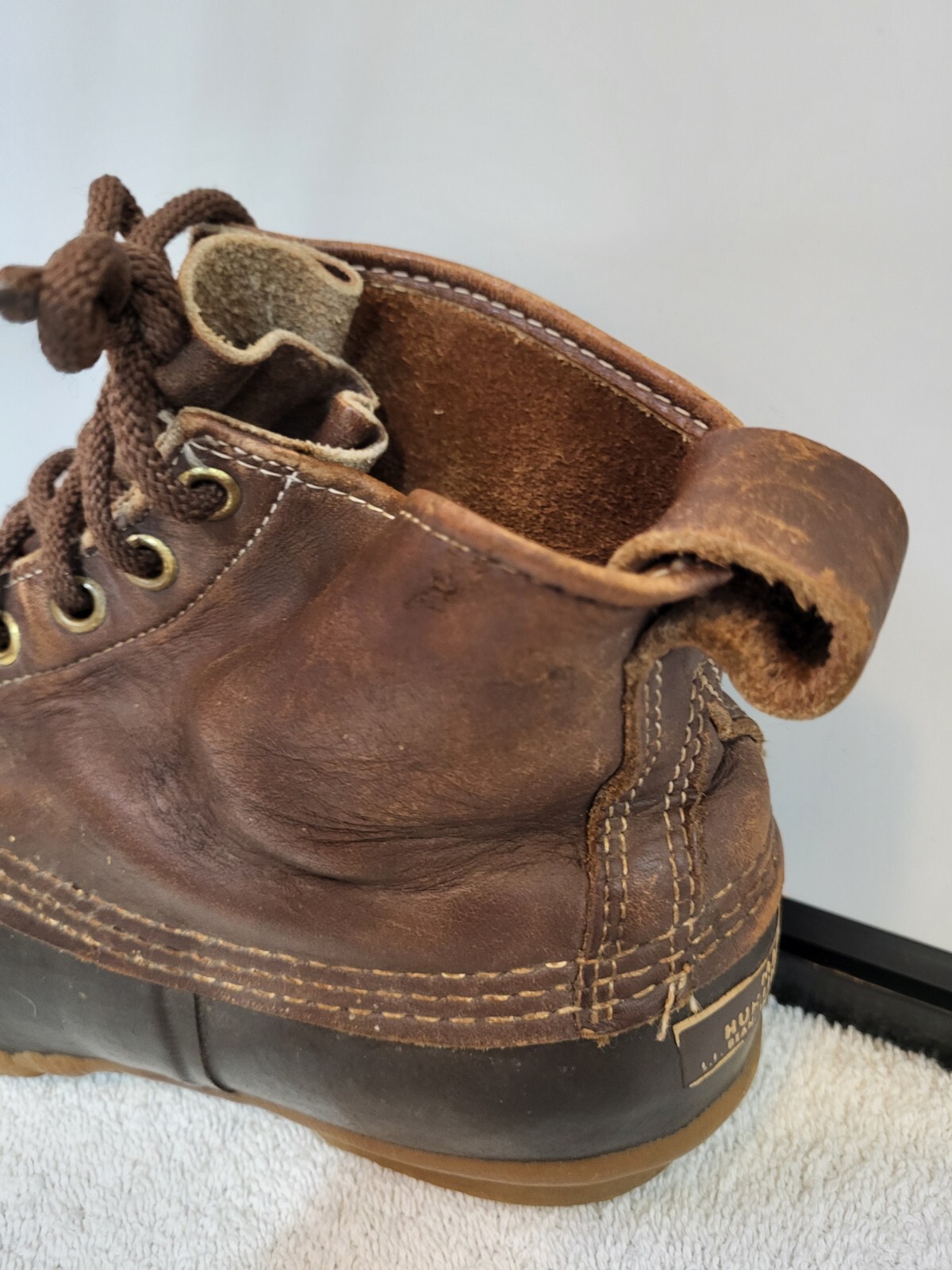 Vintage LL Bean Boots Womens 8 Maine Waterproof Hunting Shoe Duck Boot