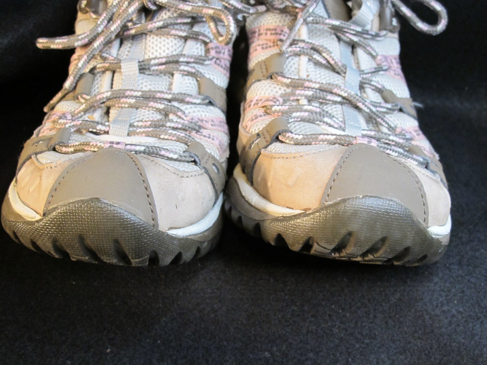 Merrell Women’s Boots/Shoes Siren Sport 8.5 WIDE Elephant/Pink Breathable EUC