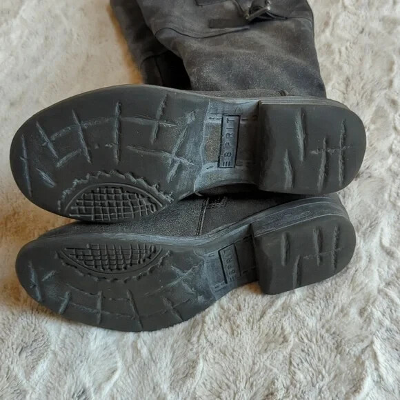 Espirit Rory Buckle Distressed Look Boots 7