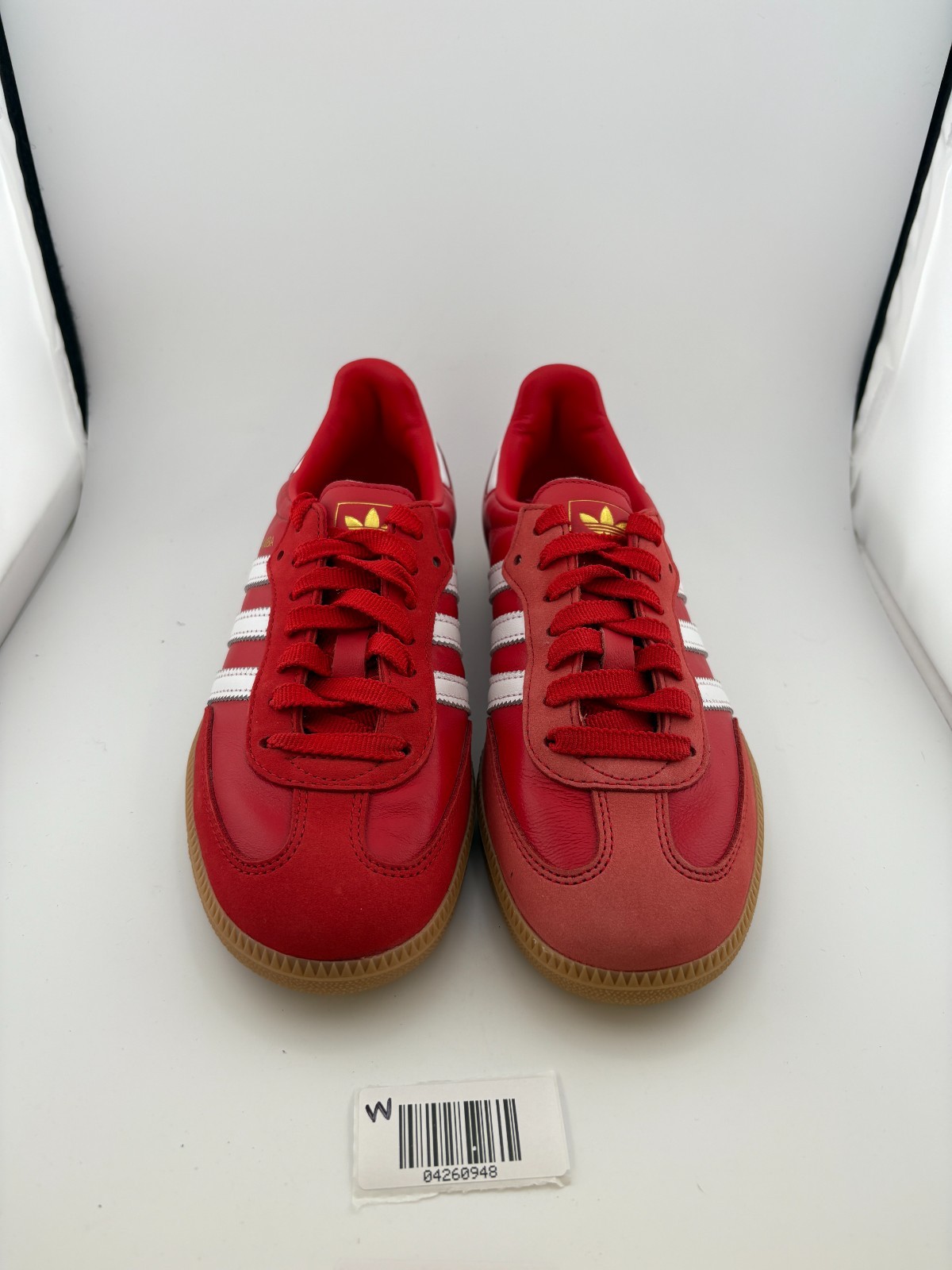 WORN adidas Samba OG Better Scarlet IE6524 Size 6.5w NO BOX