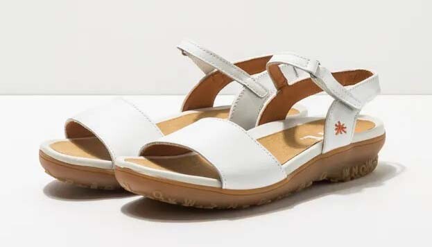 $109 The Art Company Women’s Antibes 1506 Sandal, Grass White, EU 40/ US 9