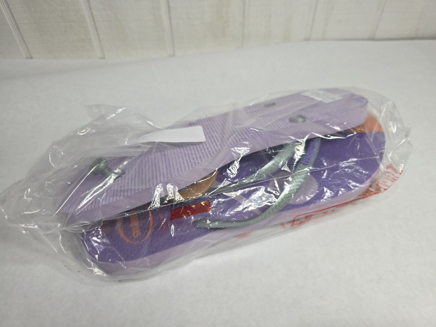 Havaianas Women’s Slim Palette Glow Flip Flop Sandals Quiet Lilac W 9/10 New