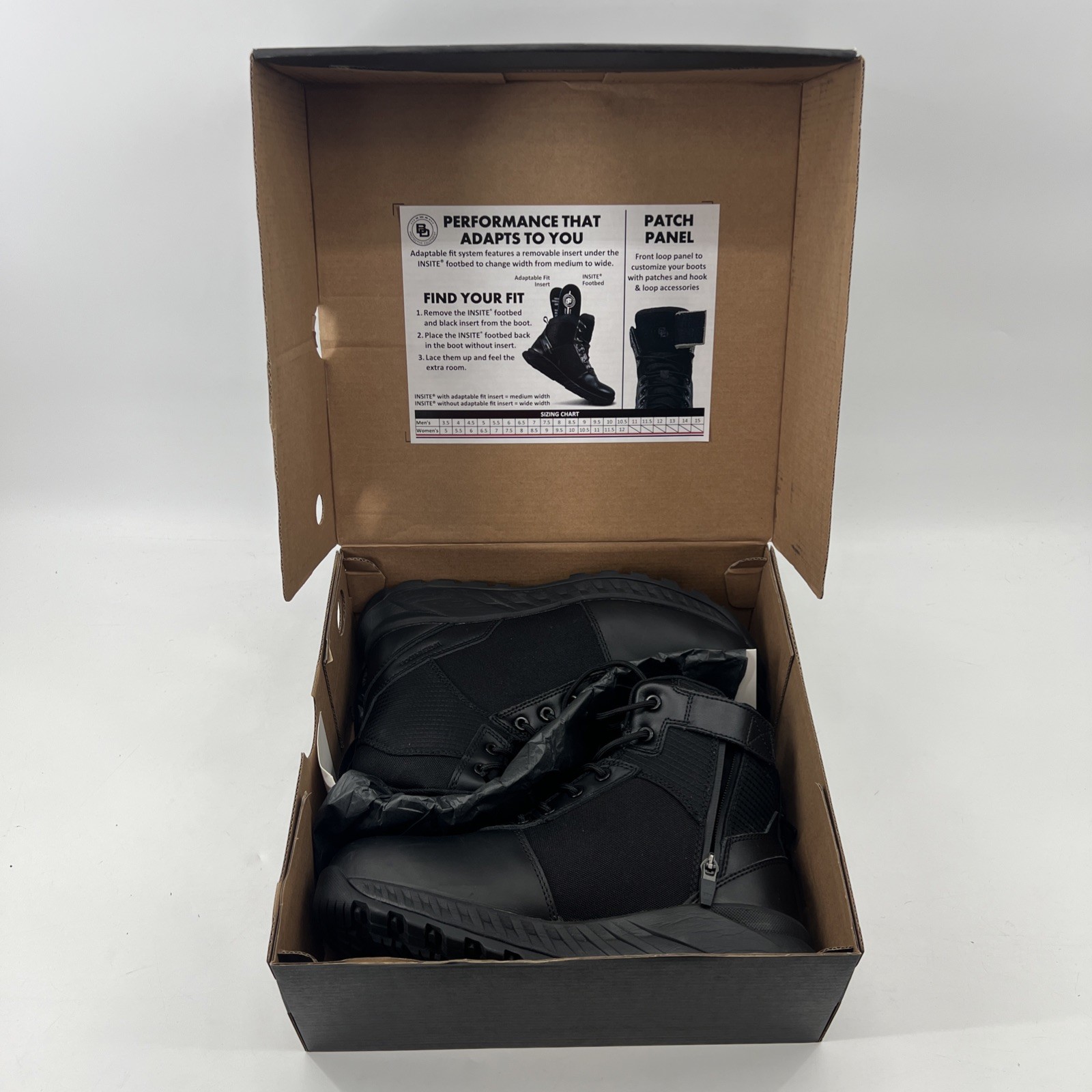 Black Diamond Work Boot Women 8.5 Men 7 Safety Composite Toe Service $119 MSRP