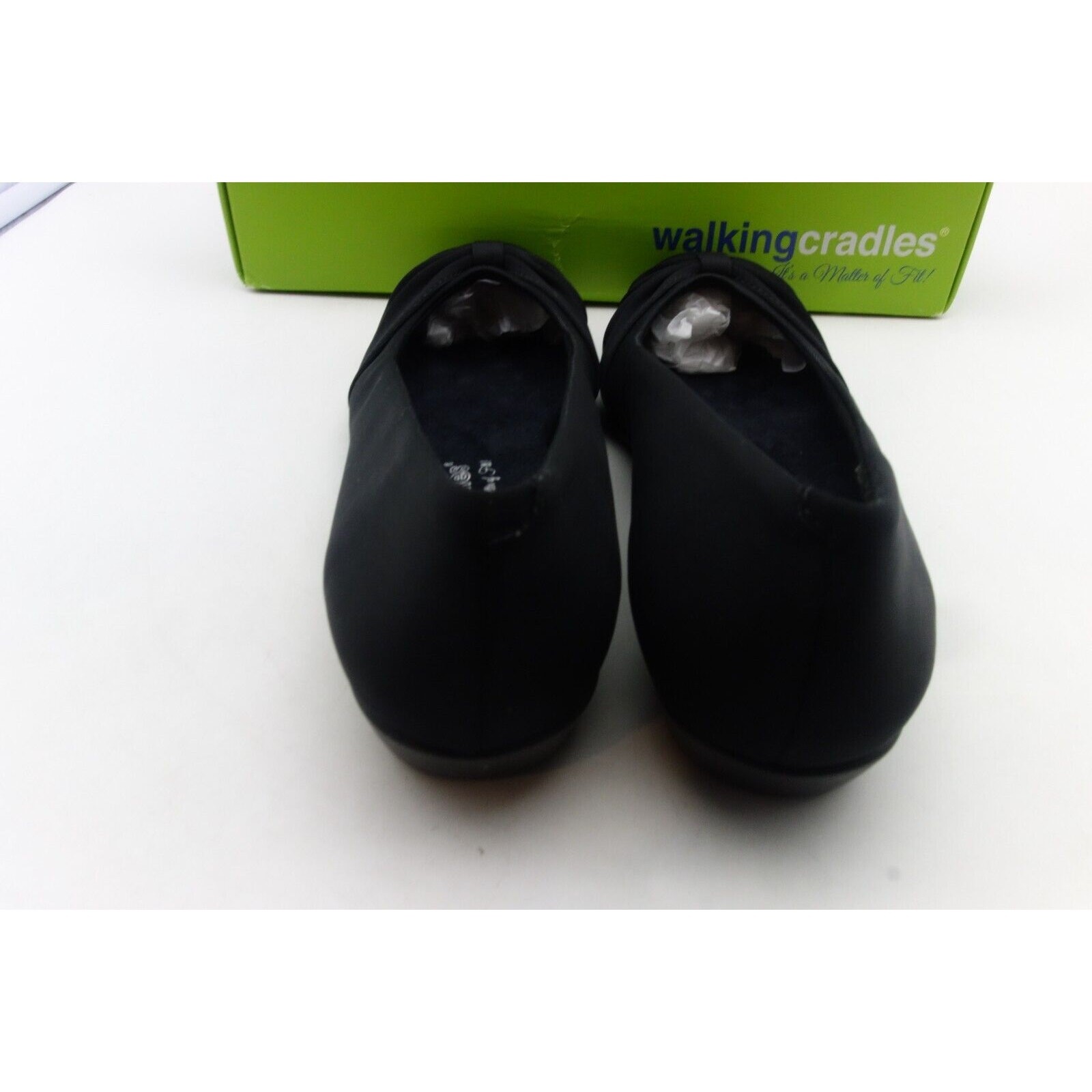 NEW Walking Cradles Fall Black Stretch Ballet Flats Women’s 7