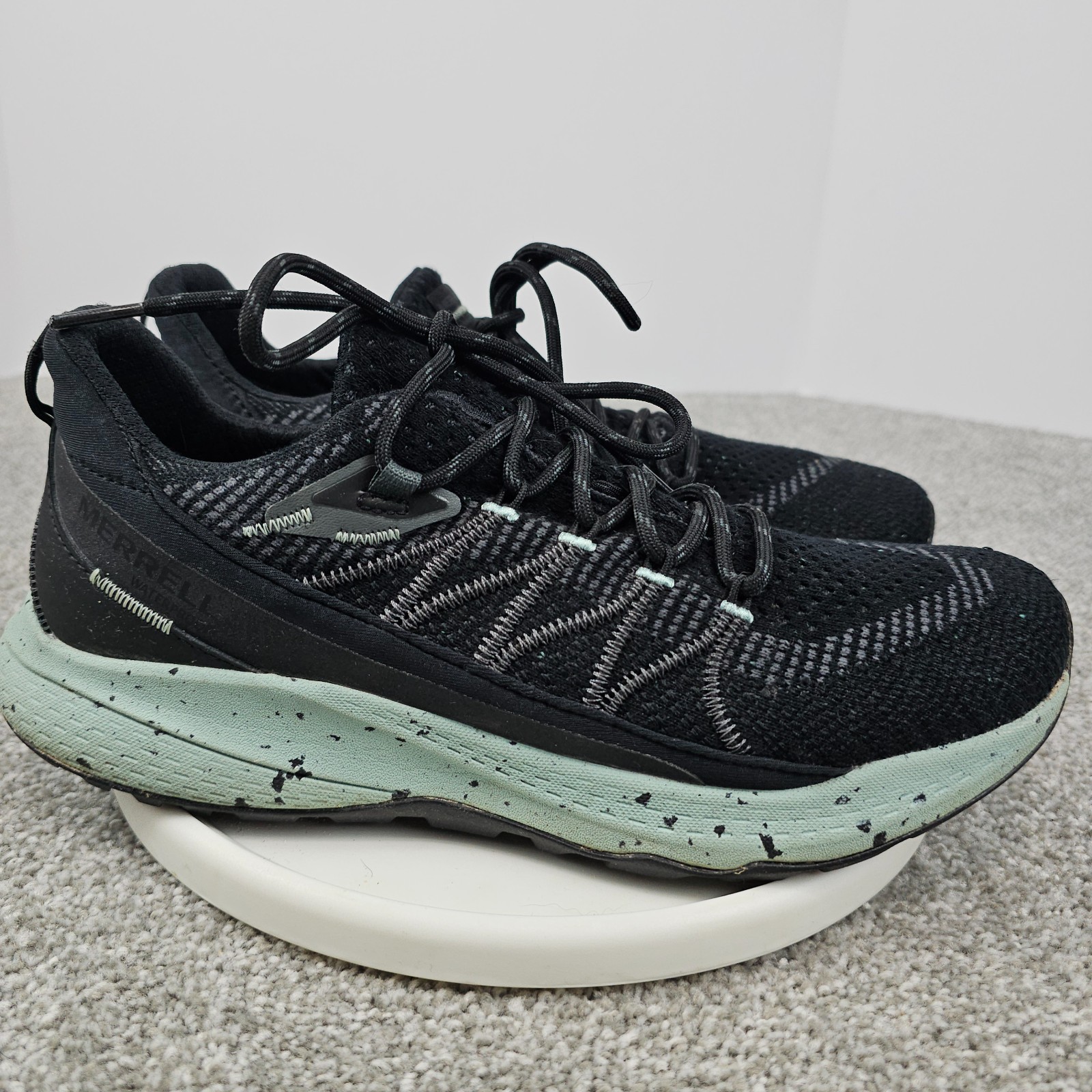Merrell Bravada 2 Waterproof Hiking Shoes Breathable Black Harbor Womens Sz 10.5