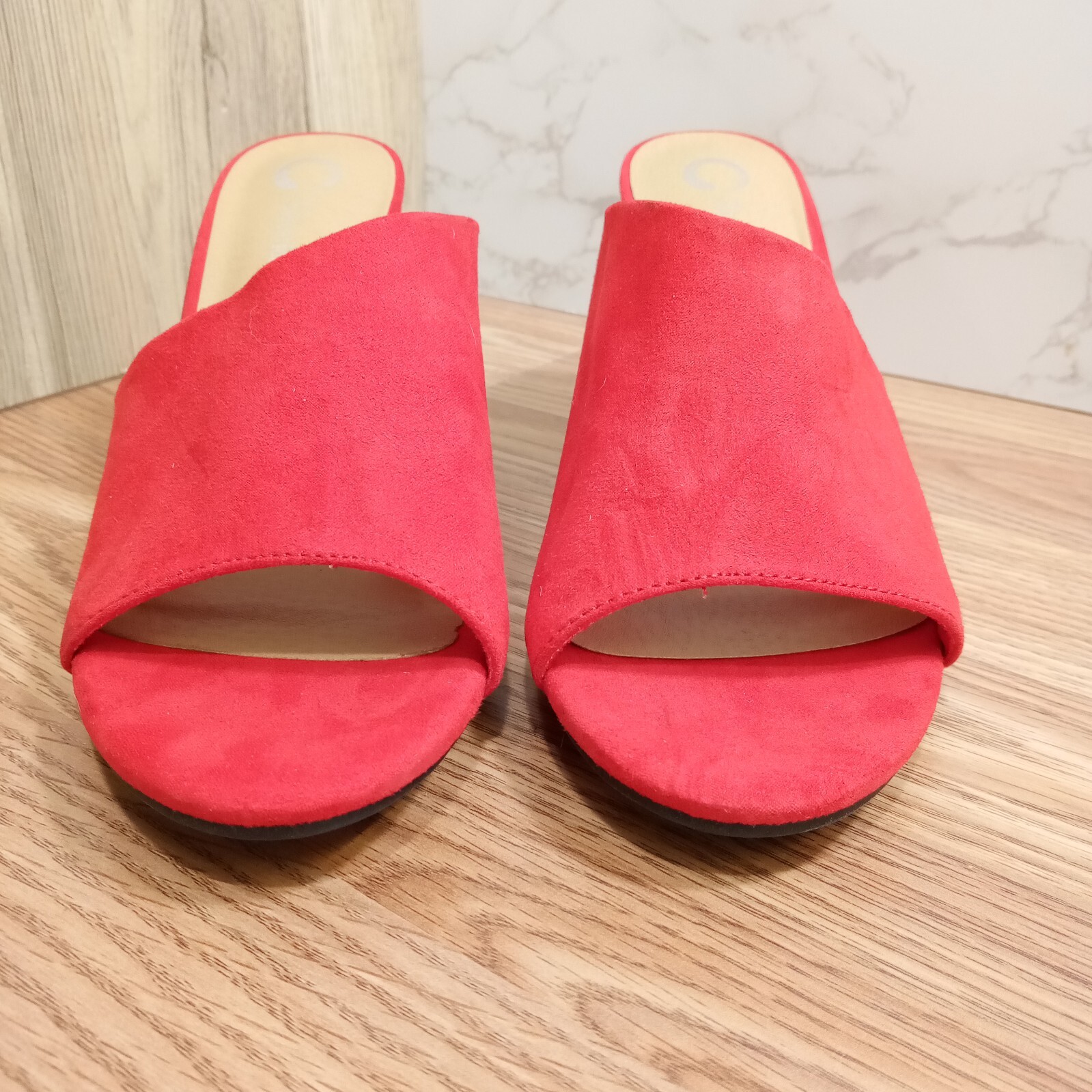 Journee Collection Women Sz 10 Allea Tru Comfort Foam D’Orsay Block Heel Sandals