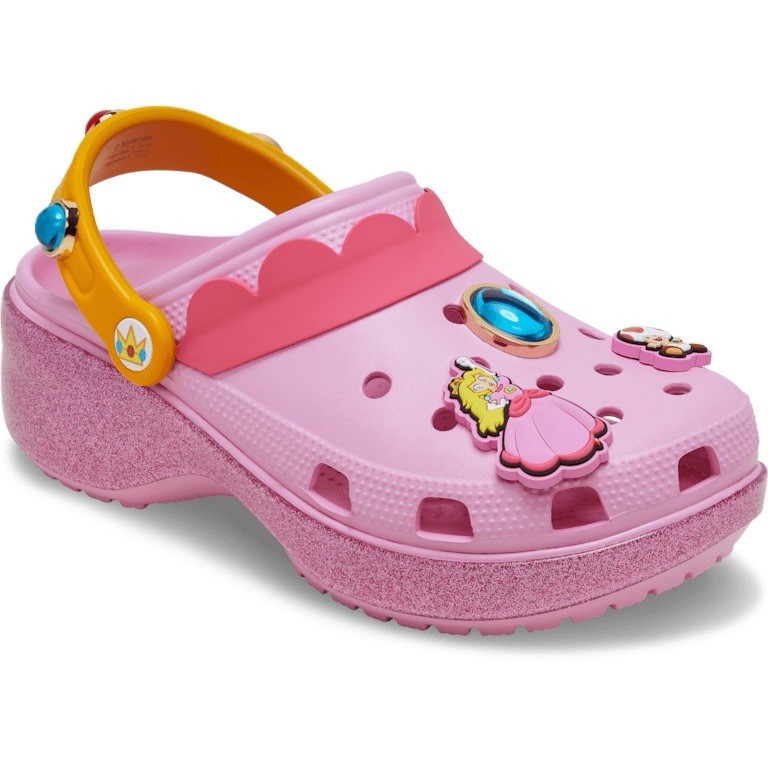 Crocs Classic Platform Clog “Princess Peach” – Super Mario | EU 38-39 | Brand New