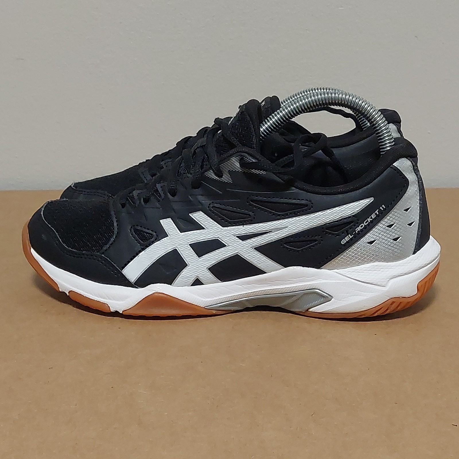 Asics Gel-Rocket 11 1072A093 Women’s Black Indoor Sport Shoes SIZE 8.5