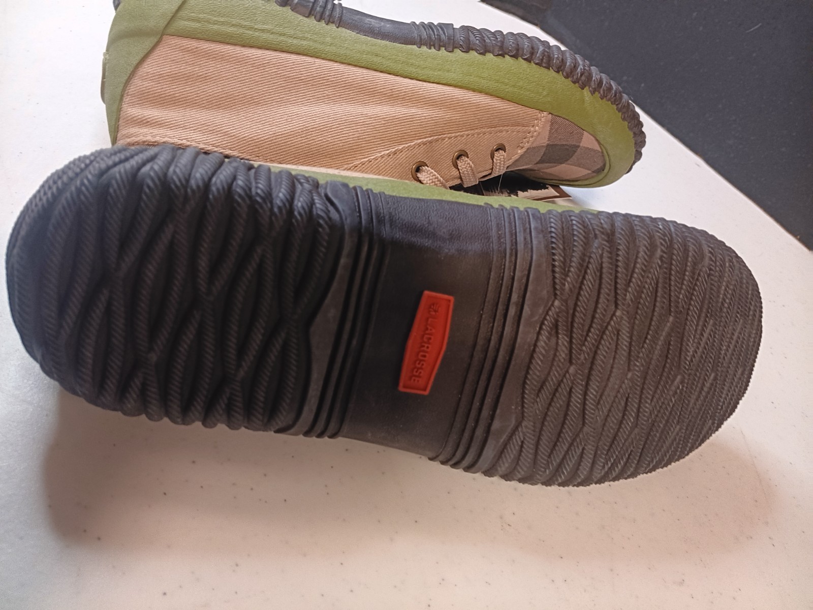 LACROSSE WOMEN’S Sz 9 TREMPEALEAU CHUKKA 4″ GREEN #212004 SHOE NEW WITHOUT BOX
