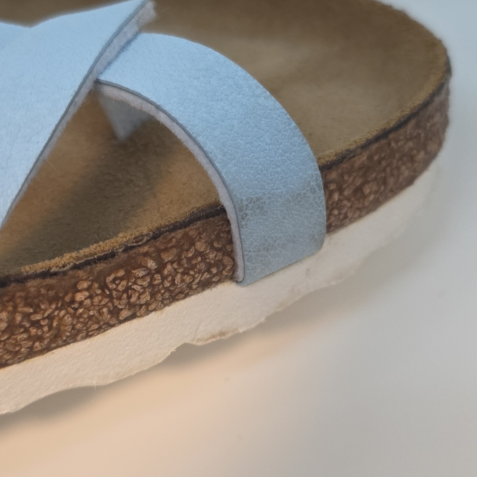 Birkenstock Sandals 40/US Size 9 Mayari Baby Blue Regular Fit