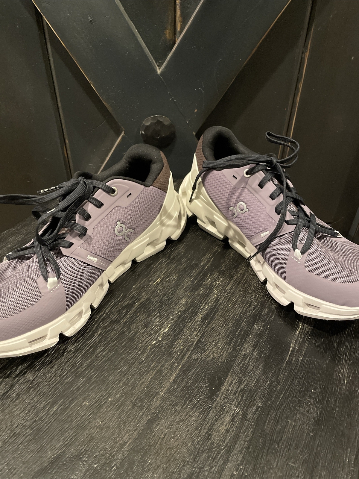 On Cloud Cloudflyer 4 WOMEN’s Running Sneaker in Shark/Pearl Size 9.5 NIB