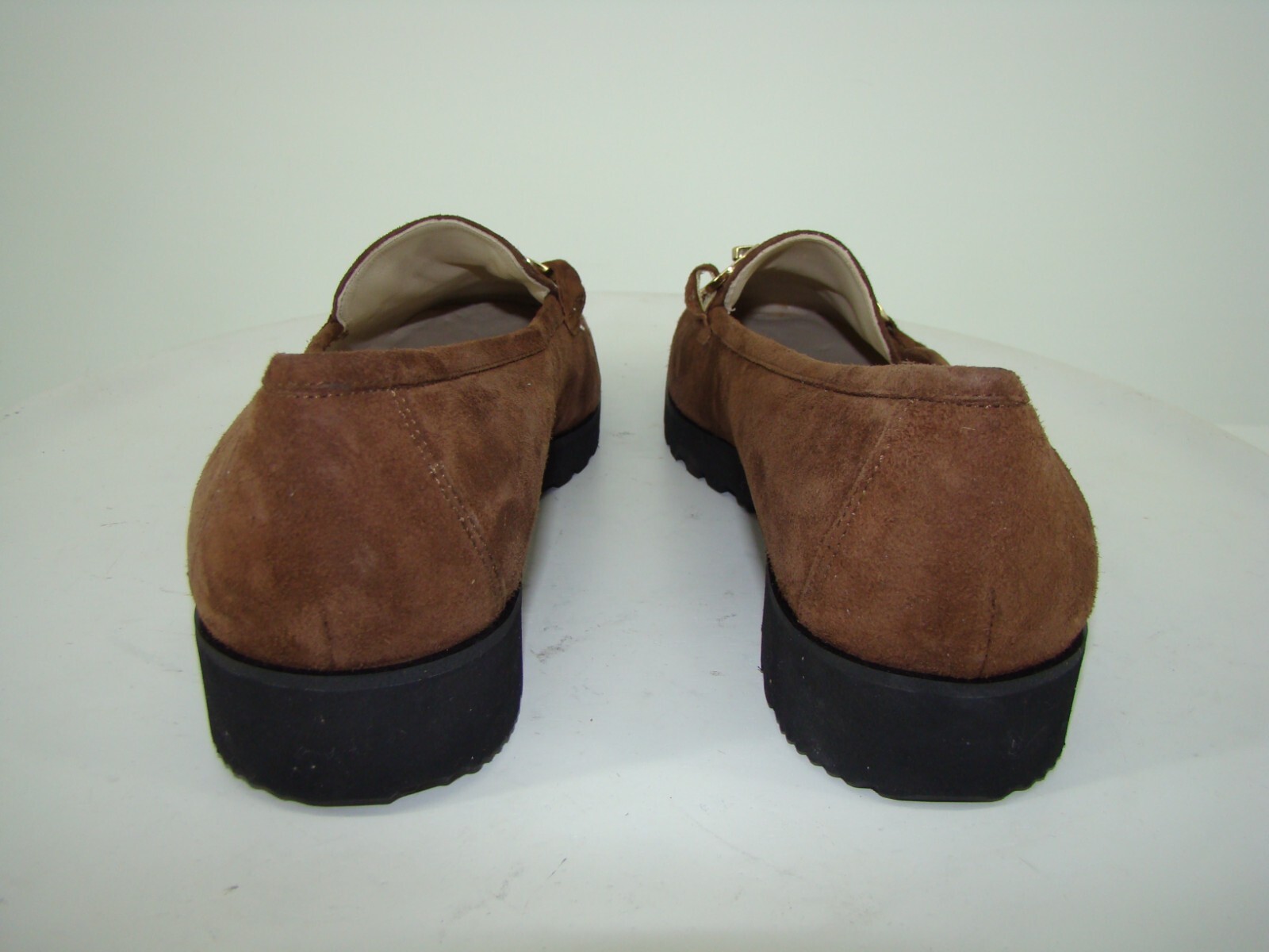 New Amalfi Rangoni Walk On Air Bit Loafers Brown Suede Size 11.5 C113