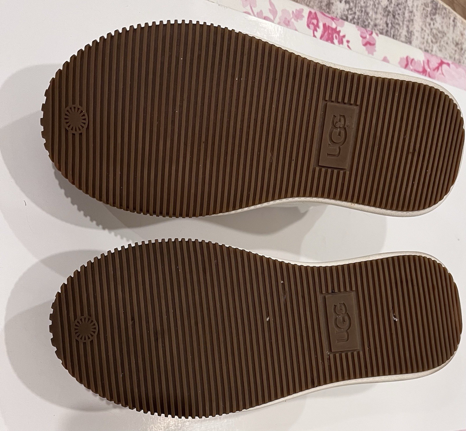 UGG Cintas Cloggess Mary Jane Wedge Platform Canvas Comfort Shoes US 6 EU 37