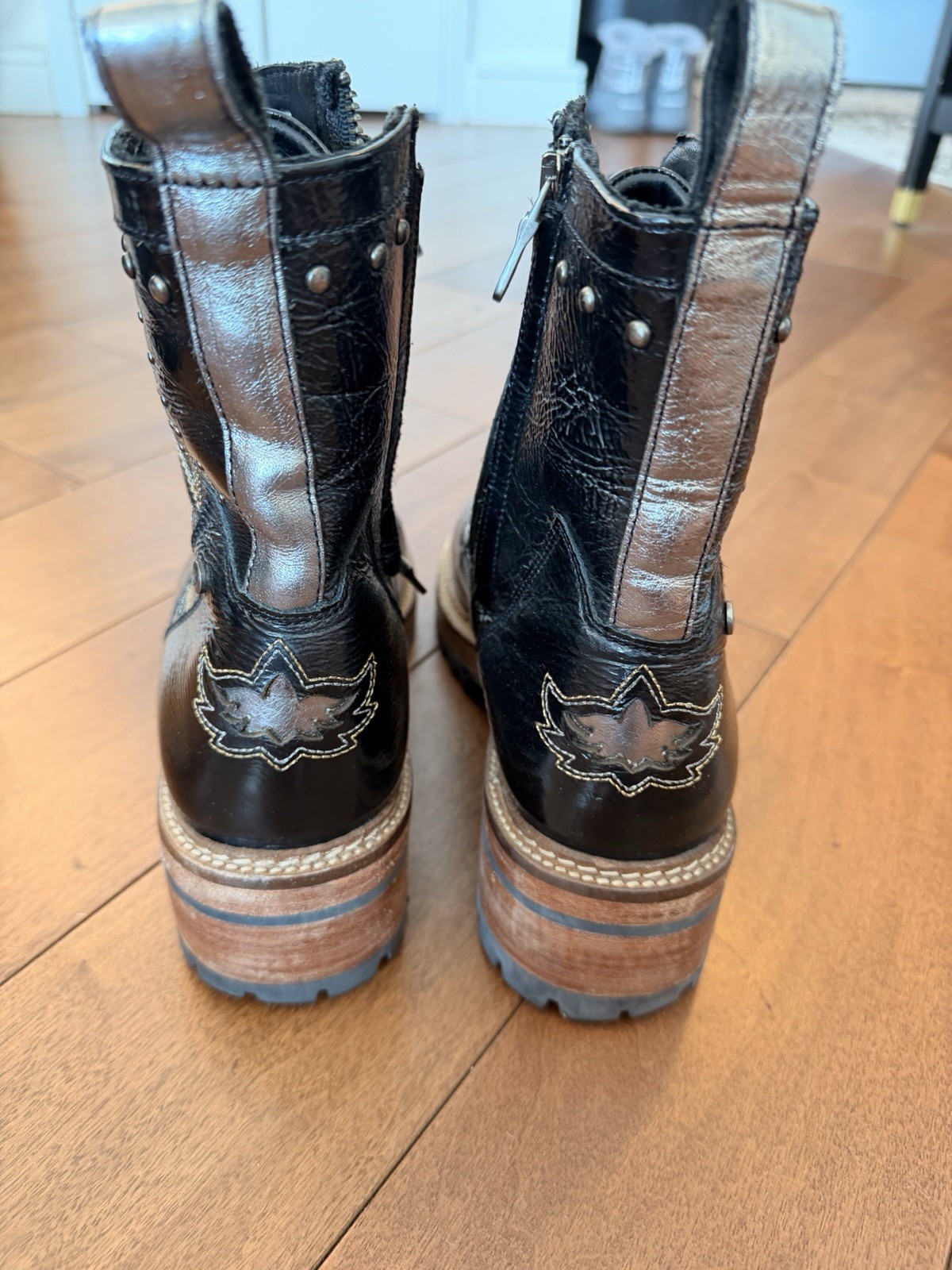 MEZCALERO Boots. handcrafted in Mexico. Size 9